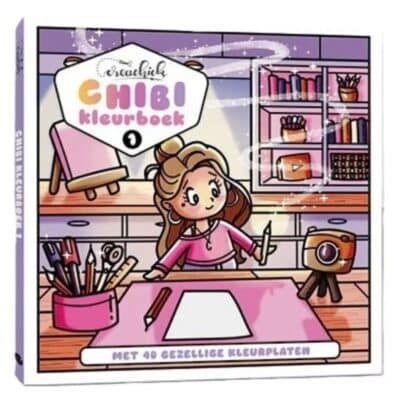 Creachick Chibi - Kleurboek 1