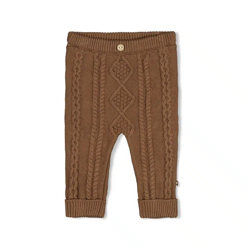 Feetje - Broek gebreid cable-knit - The Knits