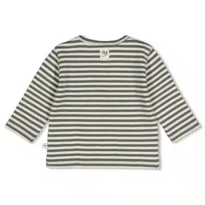Feetje - Longsleeve rib met streep - Wiggle and Waddle