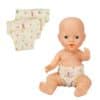 Hollie - Set (2 stuks) katoenen poppenluiers Fruit (28-35cm)
