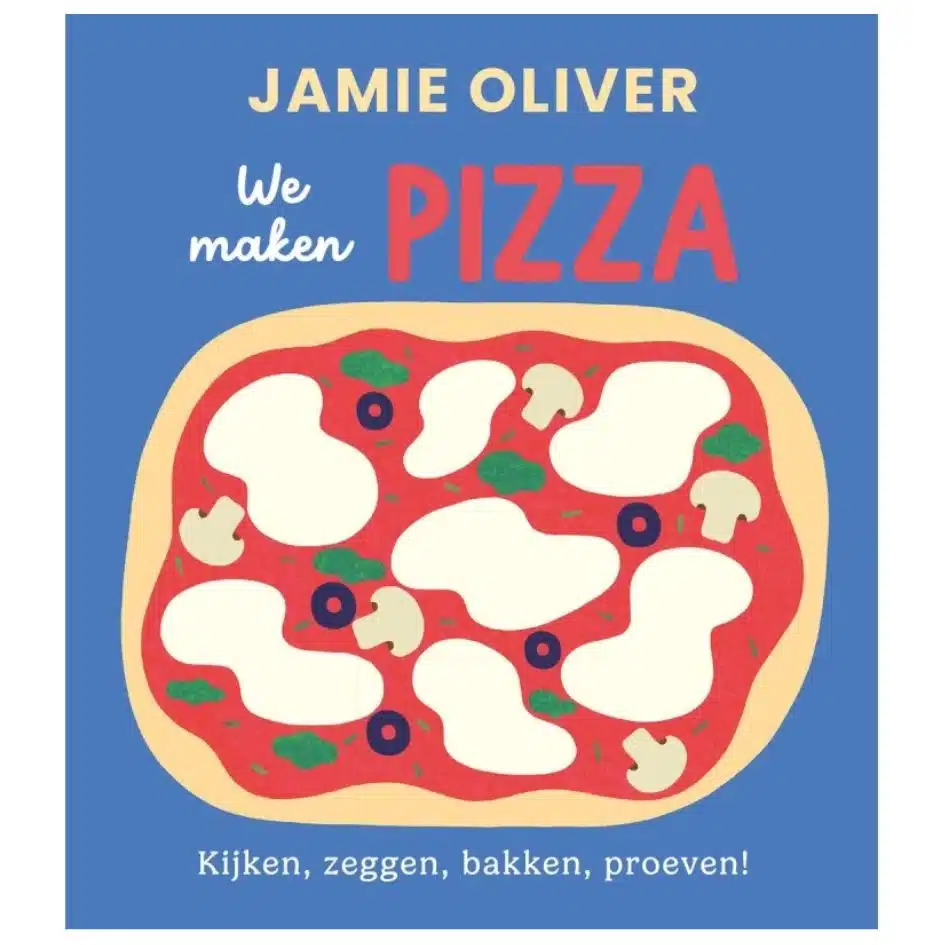 Jamie's kleine keukenbieb - Pizza (Kartonnenboek)