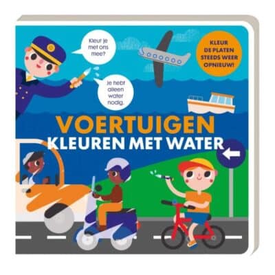 Kleuren met water - Voertuigen