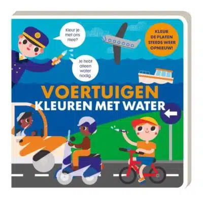 Kleuren met water - Voertuigen