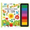 Stempelen met je vingers - De Tuin
