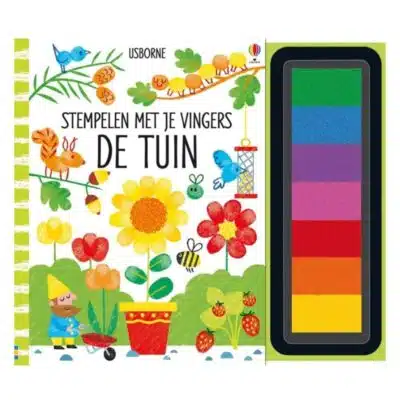 Stempelen met je vingers - De Tuin