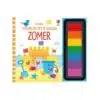 Stempelen met je vingers - Zomer