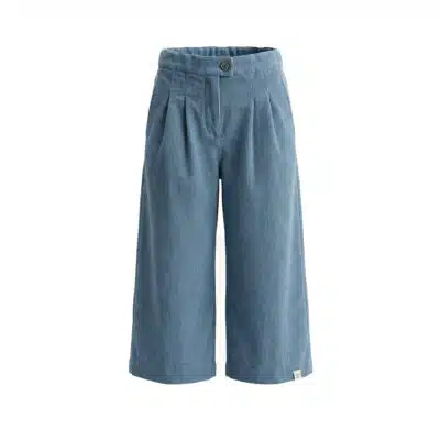 Your Wishes - Rib Denim - Wide Leg Pants