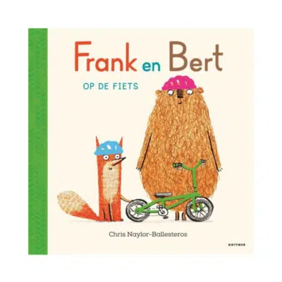 Frank en Bert op de fiets
