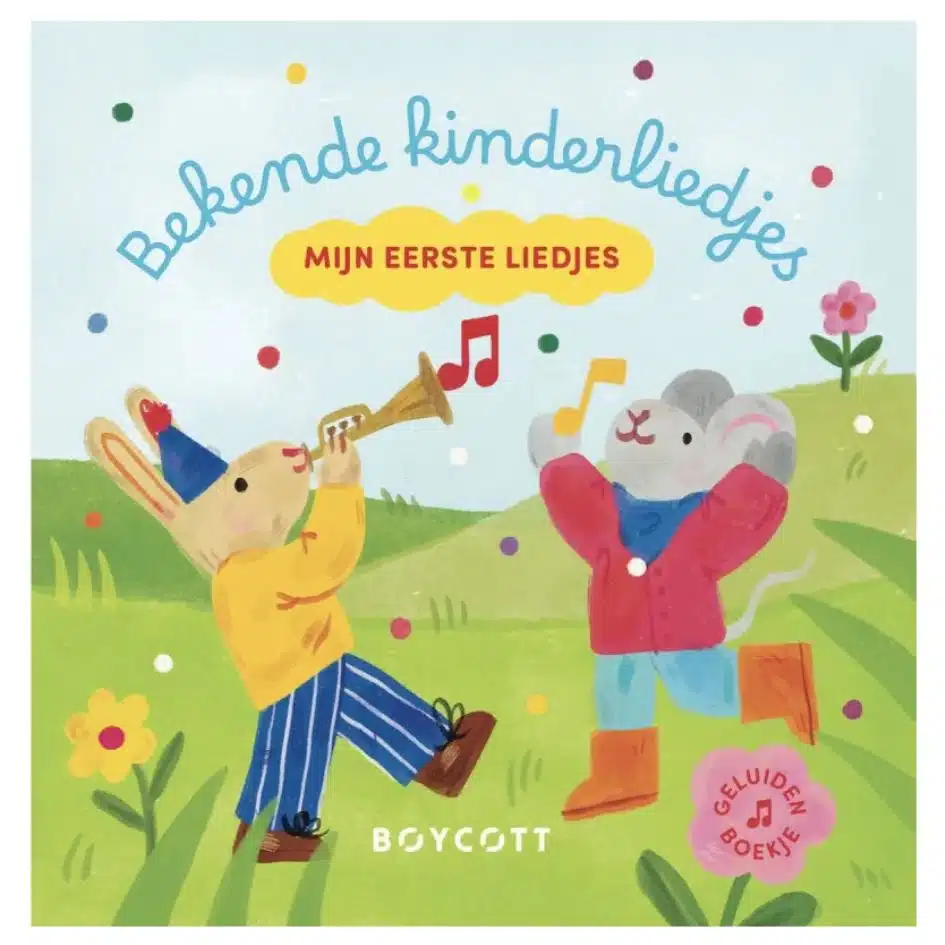 Mijn eerste liedjes: 6 bekende kinderliedjes - Kartonboekje