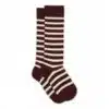 MP Denmark - Wool Socks - Elis knee socks - Wine Red