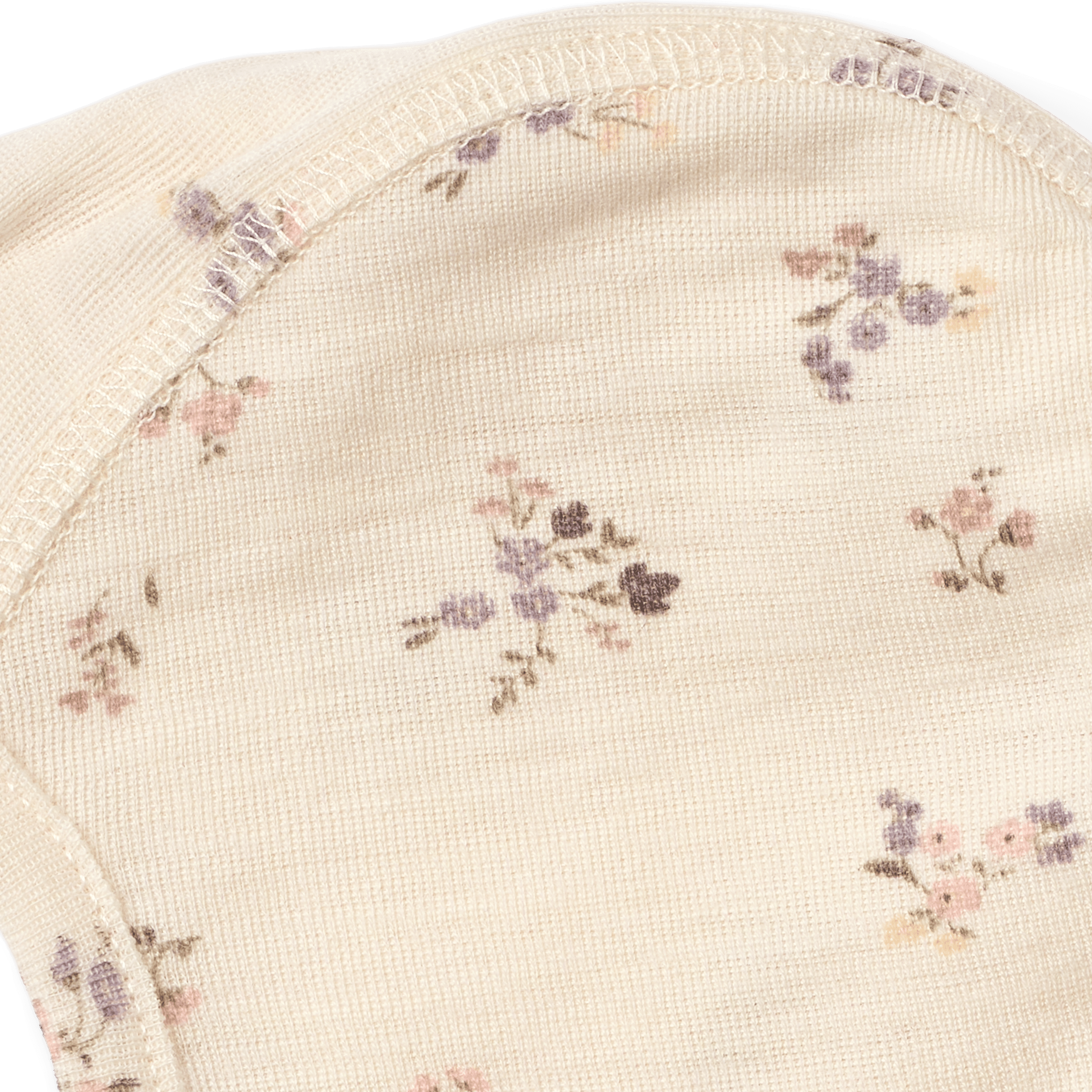 Wheat - 2 Wool Bonnet Billie - Eggshell Flowers
