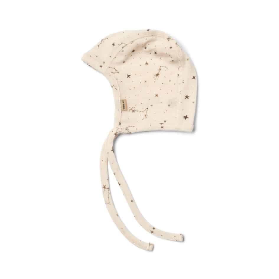 Wheat - 2 Wool Bonnet Billie - Eggshell Stars