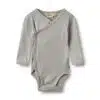 Wheat - Body Wraparound L/S Pil - Slightly Blue