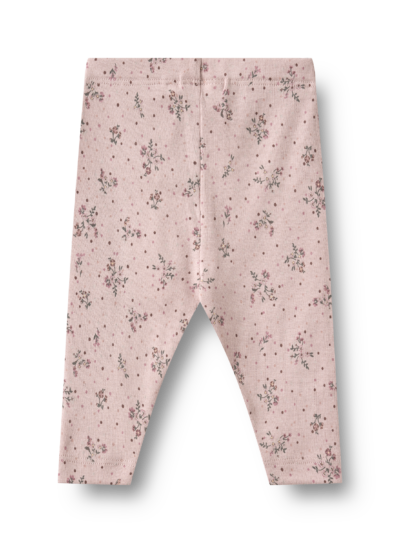 Wheat - Jersey Pants Silas - Lilac Flowers