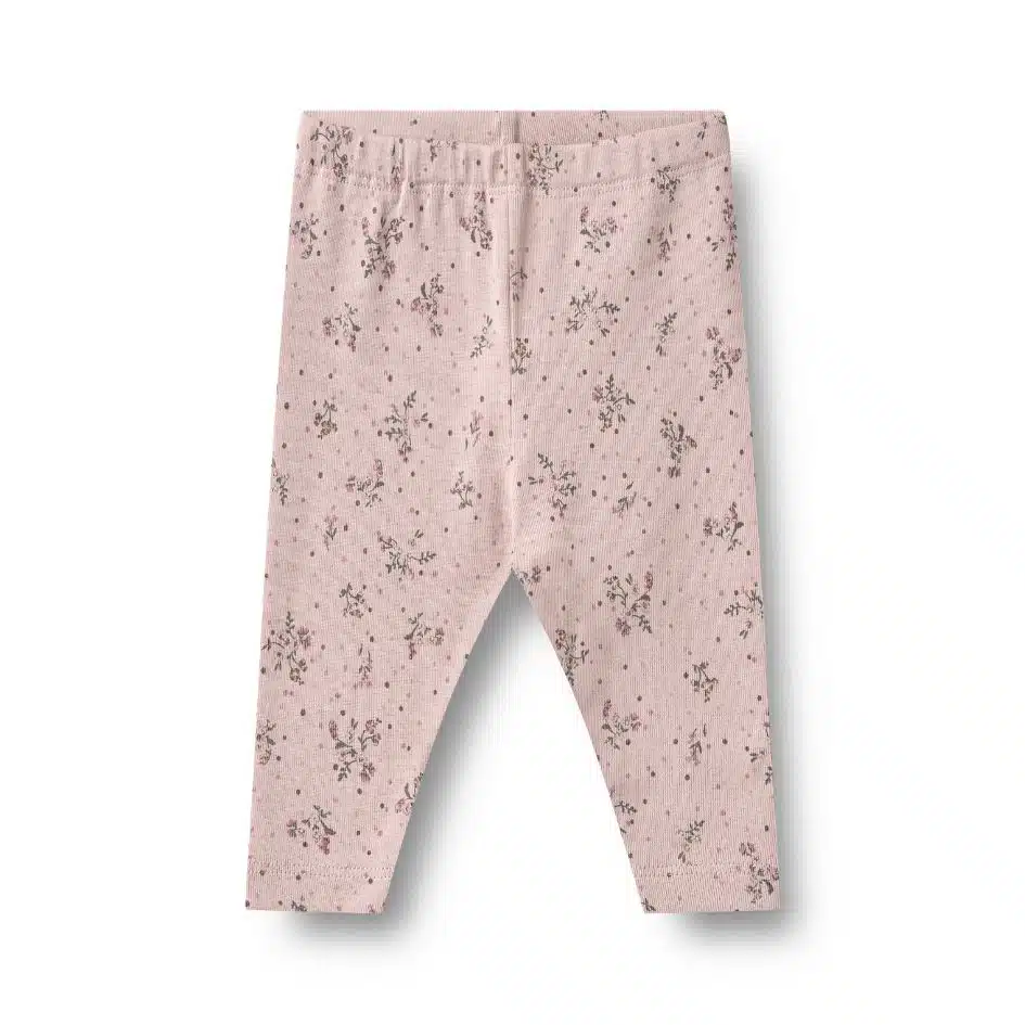 Wheat - Jersey Pants Silas - Lilac Flowers