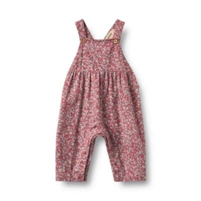 Wheat - Overalls Liz - Grape Flowers