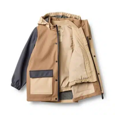 Wheat - Rainwear Otu Jacket - White Pepper