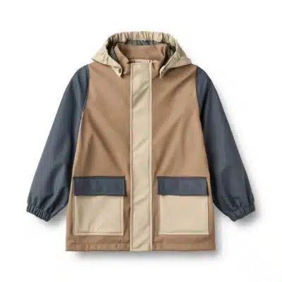 Wheat - Rainwear Otu Jacket - White Pepper