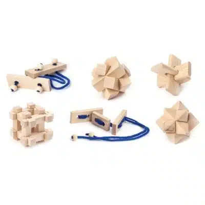 Kikkerland - Mystery Matchbox Wooden Puzzles (Willekeurige puzzel)