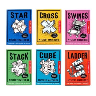 Kikkerland - Mystery Matchbox Wooden Puzzles (Willekeurige puzzel)