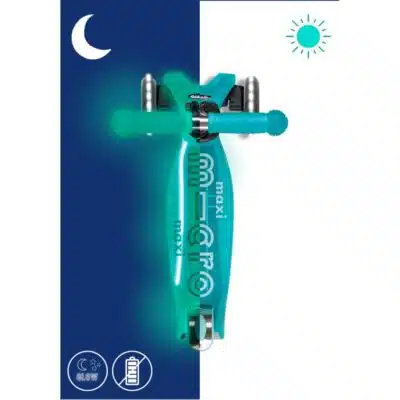 Micro Step - Maxi Deluxe Glow LED Plus - Aqua Mint