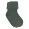 MP Denmark - Cotton rib baby socks - Dark forest