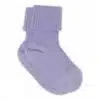 MP Denmark - Cotton rib baby socks - Violet Tulip