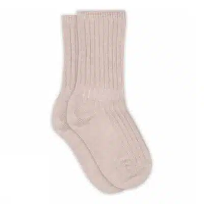 MP Denmark - Wool Socks - Bellie long socks - Pink Frost