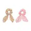 Rockahula Kids - Cottage Floral 2 Pack Scarf Scrunchies