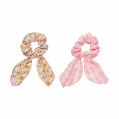 Rockahula Kids - Cottage Floral 2 Pack Scarf Scrunchies