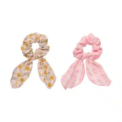Rockahula Kids - Cottage Floral 2 Pack Scarf Scrunchies