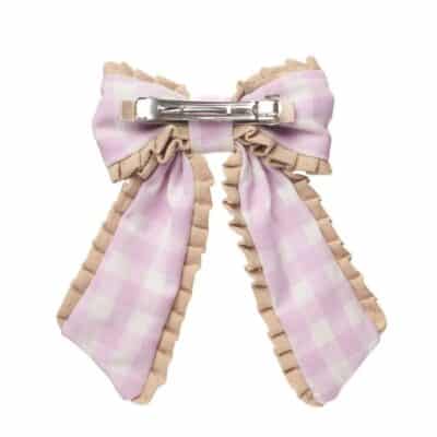 Rockahula Kids - Gingham Ruffle Bow Clip