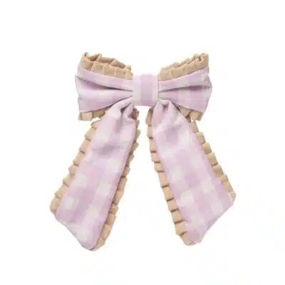 Rockahula Kids - Gingham Ruffle Bow Clip