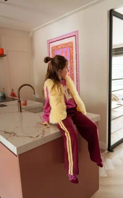 The New Chapter - Sweatpants - Dide - Burgundy