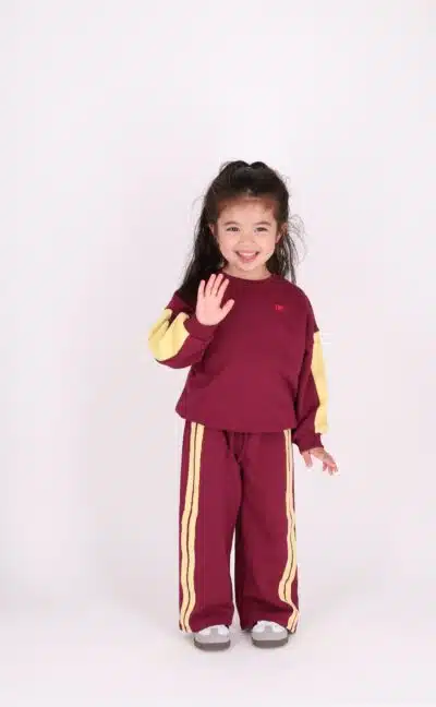 The New Chapter - Sweatpants - Dide - Burgundy