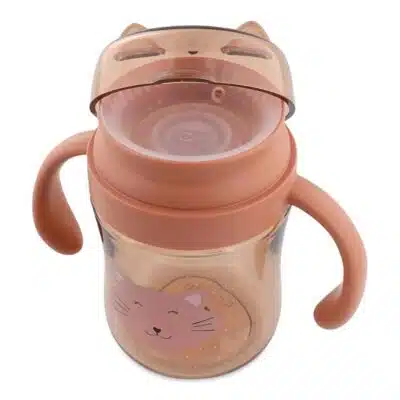 Trixie - 360° drinkbeker met handvatten - Mrs. Cat
