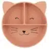 Trixie - Siliconen bord met vakjes en zuignap - Mrs. Cat