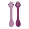 Trixie - Siliconen lepel 2-pack - Mrs. Peacock
