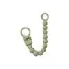Bibs - Pacifier Clip Beaded - Sage