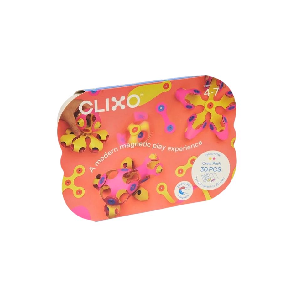 Clixo - Crew Pack - Pink/Yellow - 30 stuks