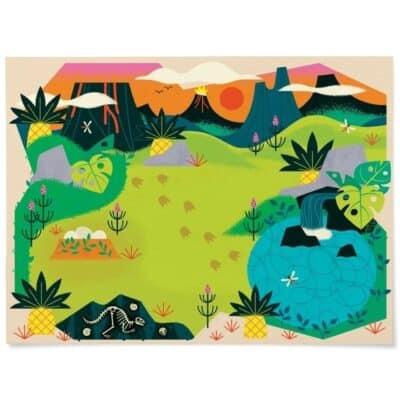 Crocodile Creek - Kleurstickers - Dinosaurus