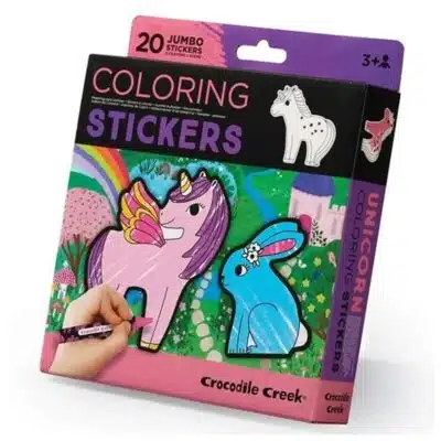 Crocodile Creek - Kleurstickers - Eenhoorn