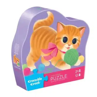 Crocodile Creek - Mini puzzel - 12 stuks - Schattige Kittens