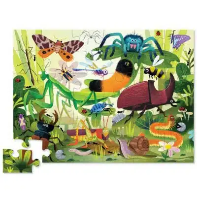 Crocodile Creek - Vloerpuzzel - 36 stuks - Insecten