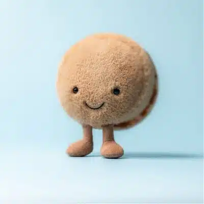 Jellycat - Amuseables Mona Macaron (Chocolate)