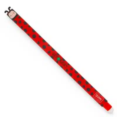 Legami - Erasable Gel Pen - Ladybug
