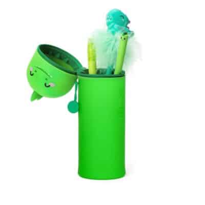 Legami - Kawaii - 2 in 1 Silicone Pencil Case - Dino
