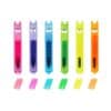 Legami - Set of 6 Teddy Bear Mini Highlighters - Teddy's Mood