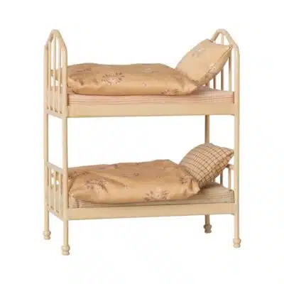 Maileg - Bunk bed - Mouse - Wheat