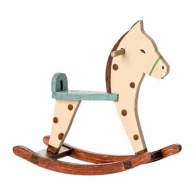 Maileg - Rocking horse - Mouse - Spotted